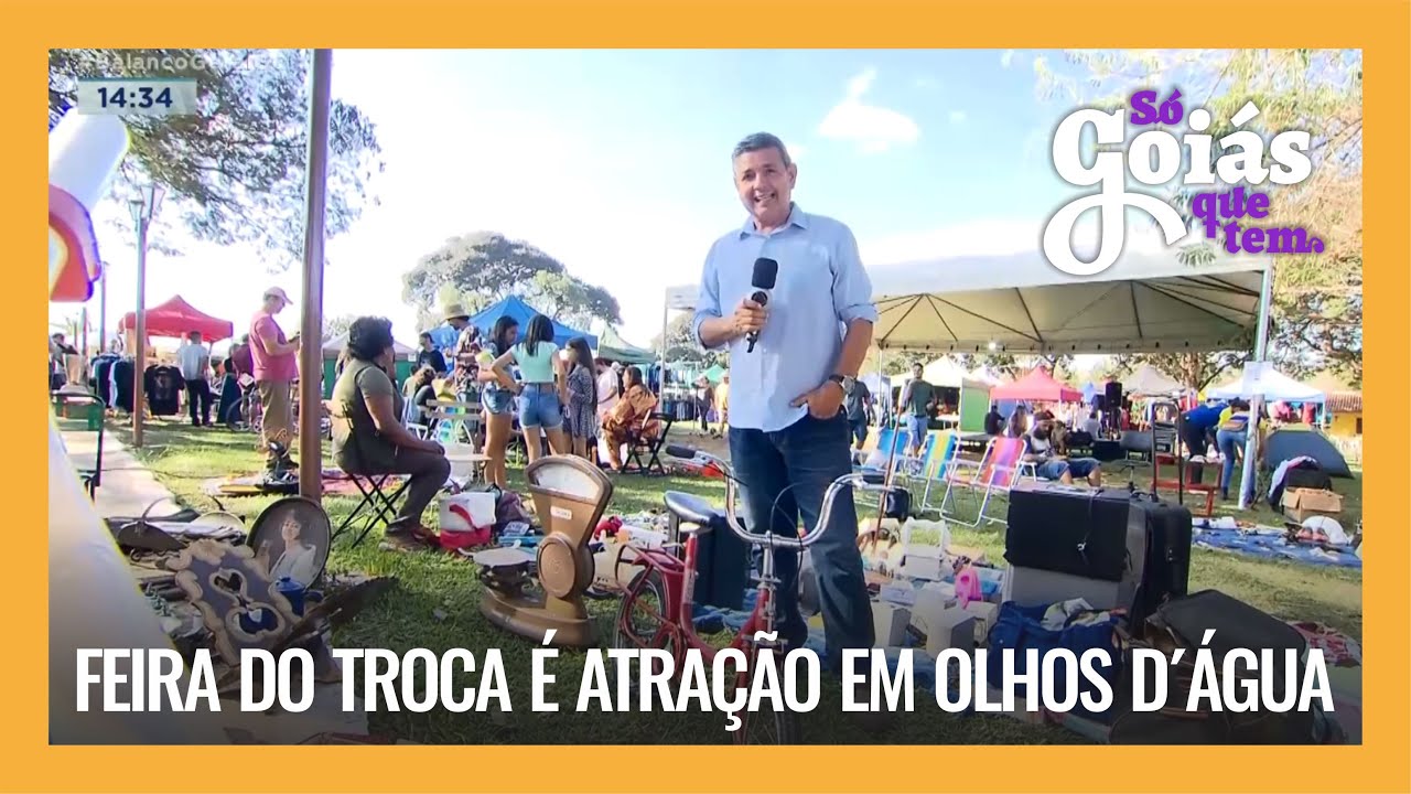 FEIRA DO TROCA É ATRAÇÃO EM OLHOS D´ÁGUA