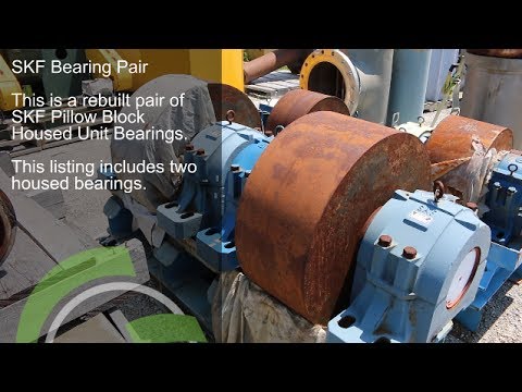 Green Industrial Quick Take - SKF SAF 22240 SAF 240 22240  PILLOW BLOCK BEARINGS For Sale
