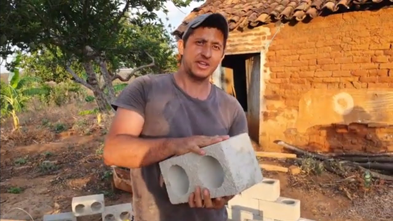 como fazer bloco de cimento, gastando pouco .(BLOCÃO)