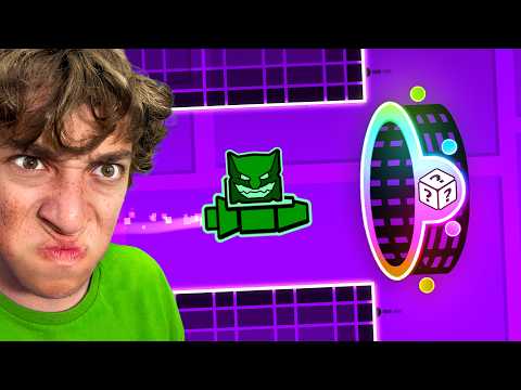Geometry Dash, aber jeder Klick ist ZUFÄLLIG ...