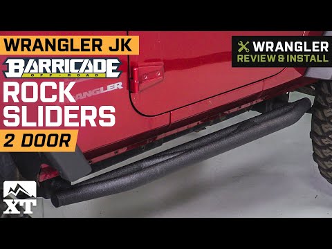 Jeep Wrangler JK 2-Door Barricade Rock Sliders Review & Install