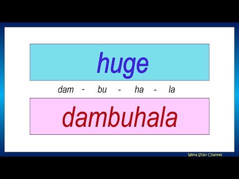 80 English Tagalog  Adjectives Often Used Daily # 147 ( to build your vocabulary )