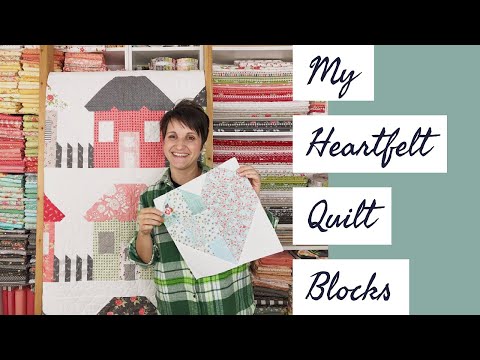 Heartfelt Charity Quilt Along blocks
