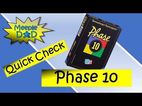 Phase 10 - Brettspiel Quick Check