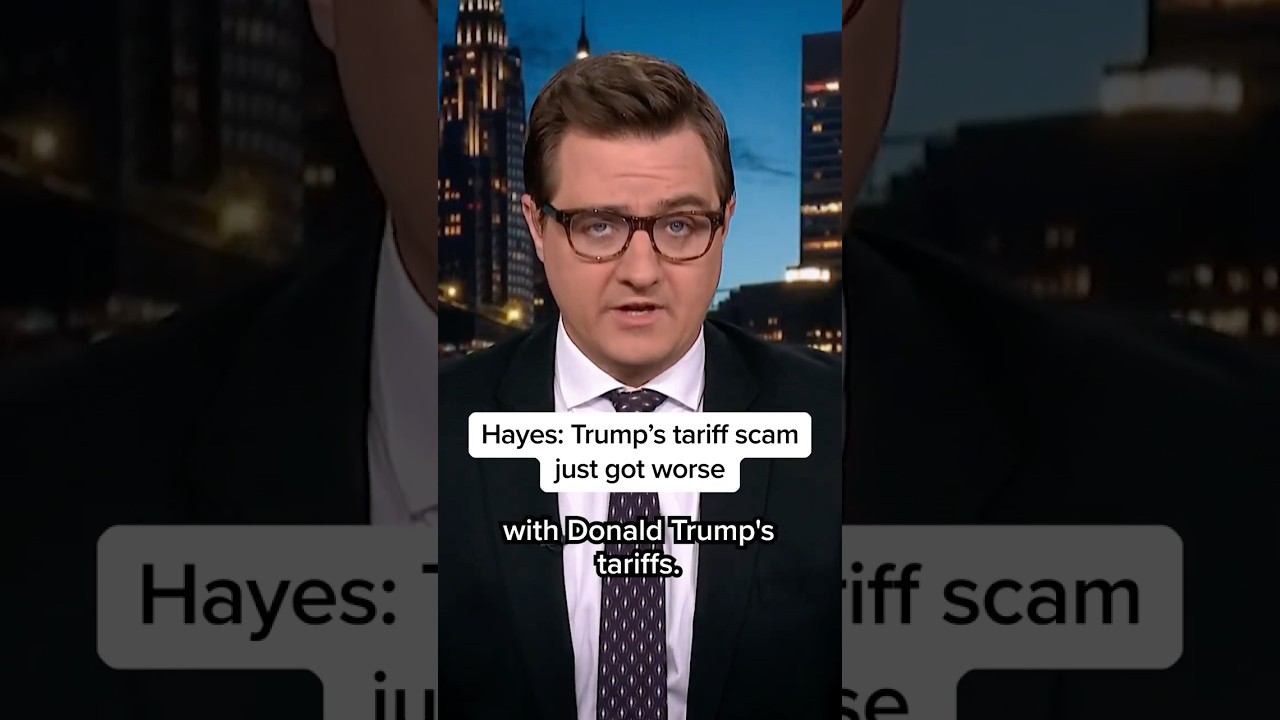 Hayes: Trump's tariff scam just got worse