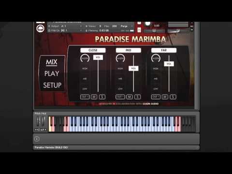 Video for Paradise Marimba - Product Walkthrough