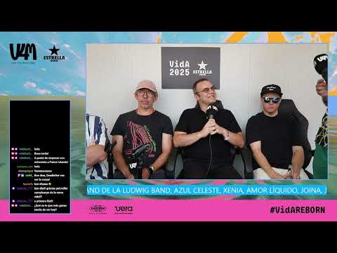 ✨VIDA FESTIVAL 2025✨ENTREVISTA A FUTURE ISLANDS✨