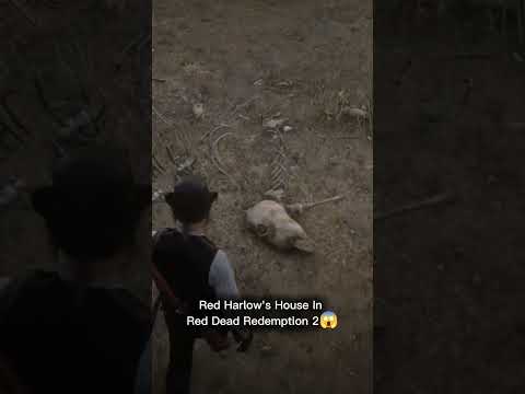 Red Harlow's House In Red Dead Redemption 2😱 #rdr2 #redharlow #reddeadredemption #reddeadredemtion2