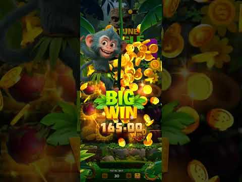 FORTUNE JUNGLE BIG WIN 🐒 | Crazy Monkey Slot Game | Mega Bonus Spin | Fruit Jungle Fun 2025