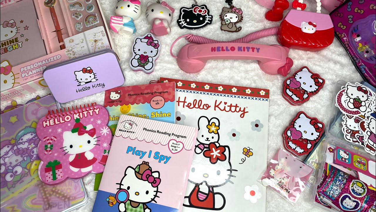 HELLO KITTY NOTEBOOKS COLLECTION 💕🤗🍓 #hellokittylover #hellokitty #sanrio  6/13/23