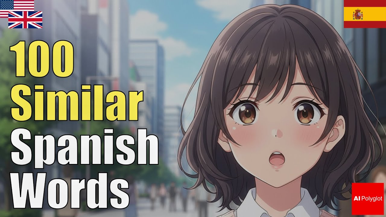 100 similar Spanish words | Natural Listening | Must-Know