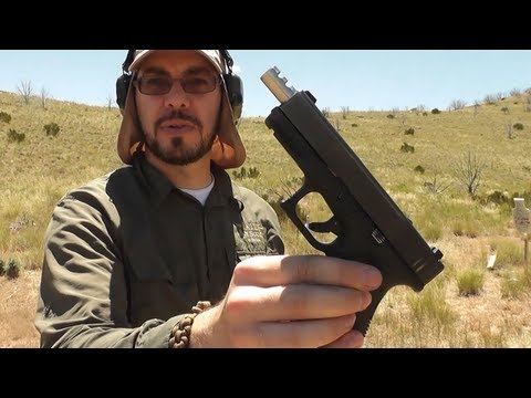 Glock 23 with Lone Wolf 40-9 Ported (Compensated) Barrel