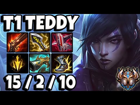 T1 Teddy Aphelios ADC vs Lucian - Lol Korea Challenger Patch 11.19 ✅