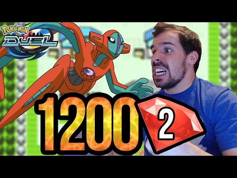 DEOXYS MANIA! 1200 Gem Booster Box Openings [PART 2] | POKEMON DUEL Video