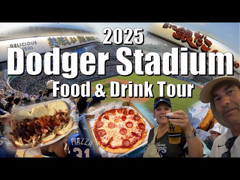 Dodger Stadium Map Food