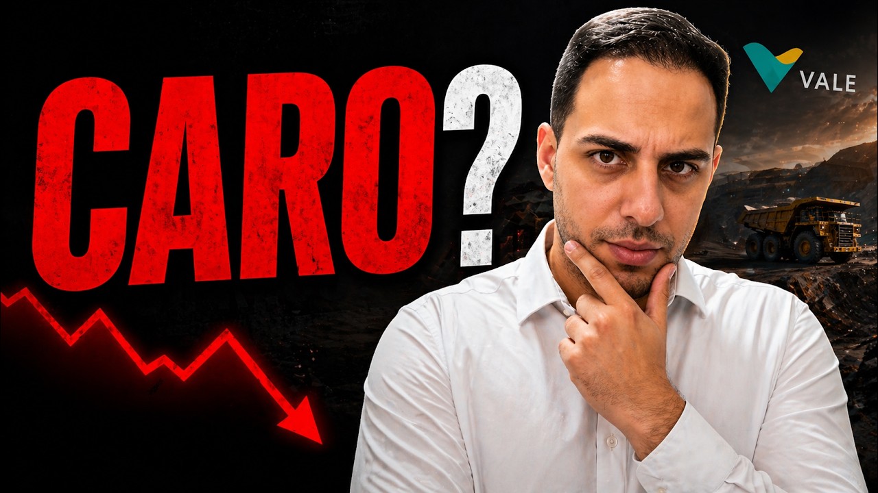 VALE3: o mercado está otimista demais?