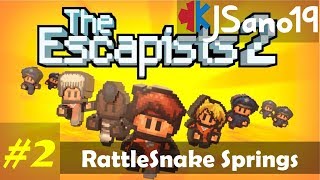 The Escapists 2 - RattleSnake Springs - Ep. 2 - Job Time