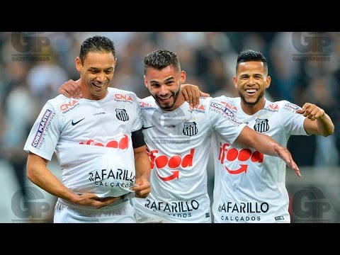 Corinthians 1 x 2 Santos | GOLS | Copa do Brasil (26/08/15)