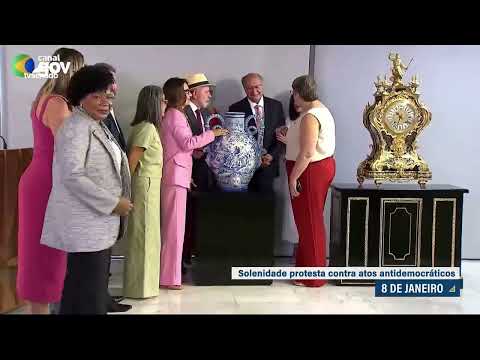 Solenidades marcam repúdio a atos antidemocráticos de 8 de janeiro de 2023