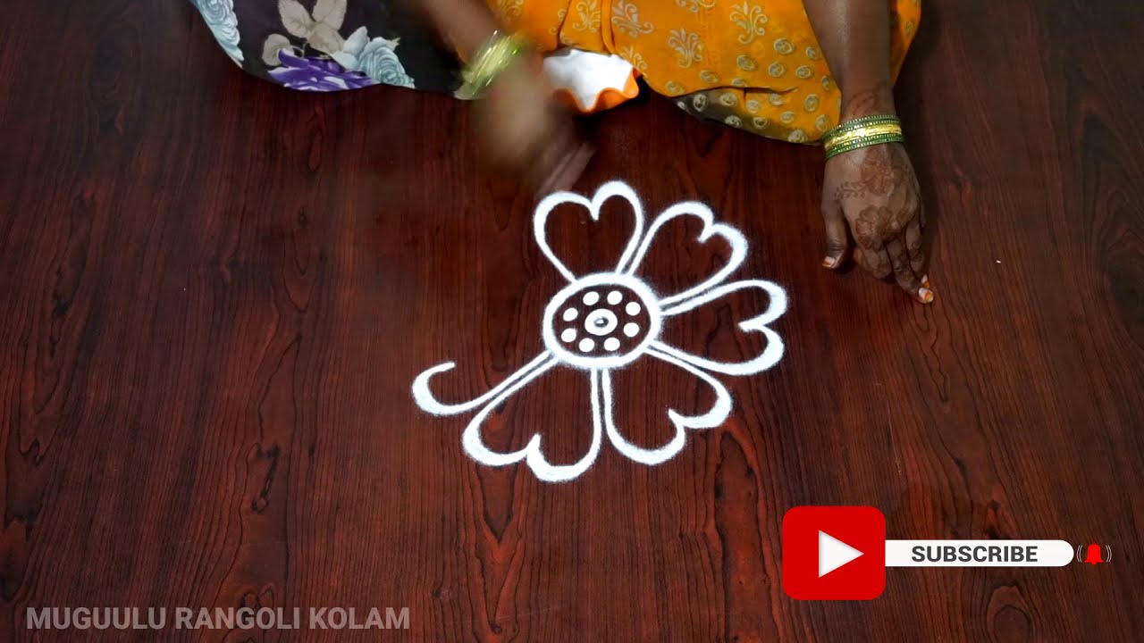 muggulu kolam design for 2020