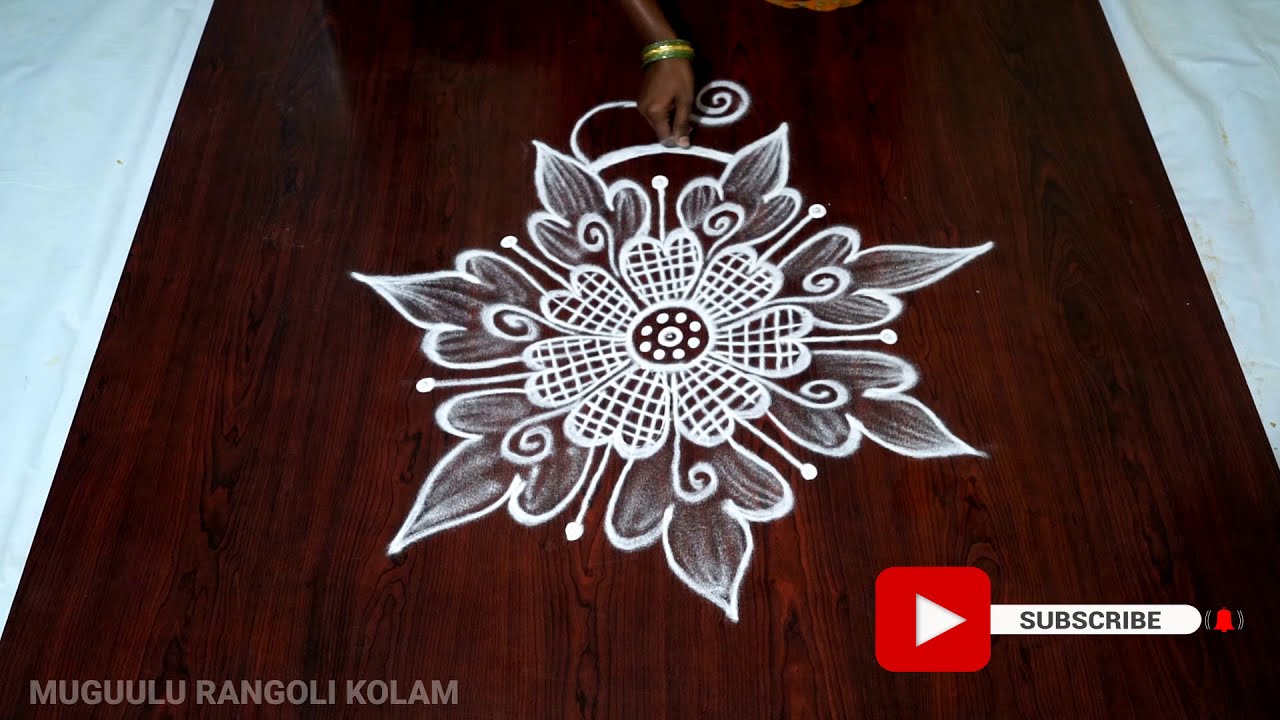 muggulu kolam design for 2020