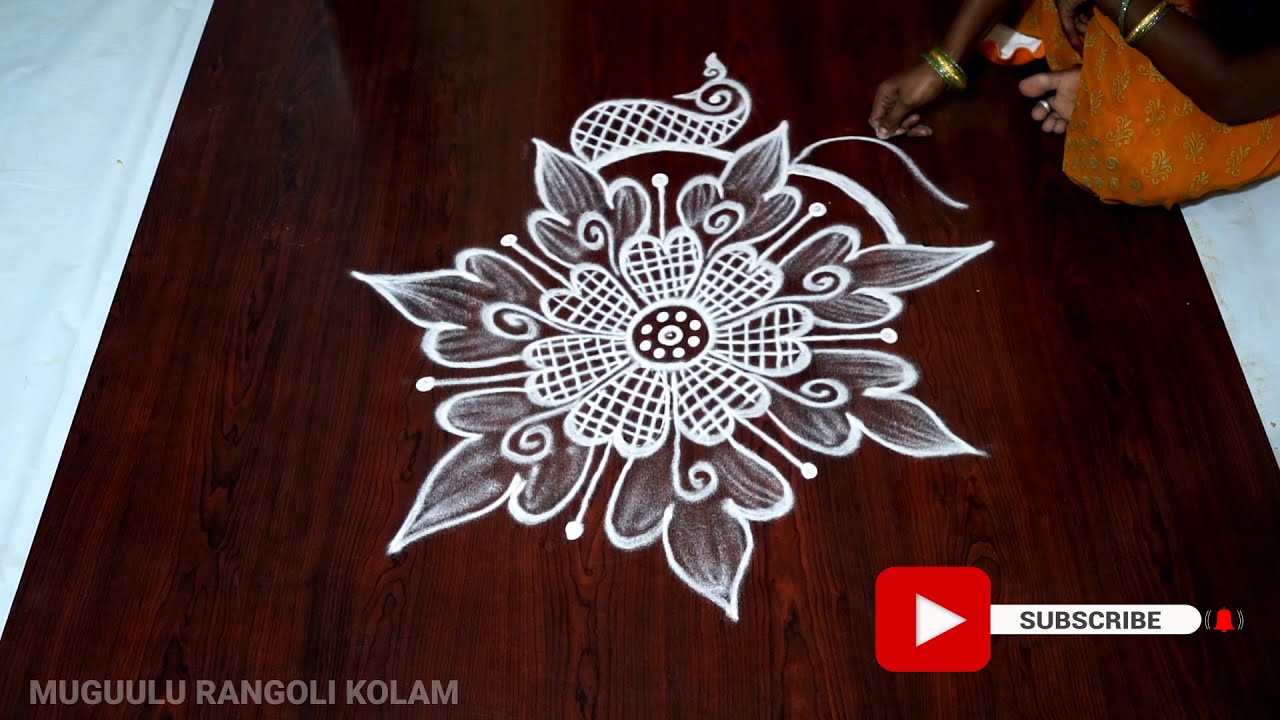 muggulu kolam design for 2020