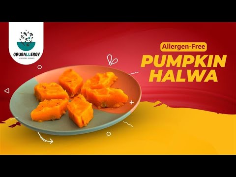 Pumpkin Burfi Recipe | Vegan Dessert | Healthy Allergen-Free Sweets