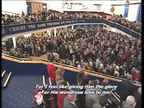 It was down at the feet of Jesus -  Gospel Hymn.  (Whitewell Metropolitan Tabernacle Belfast - 2008)