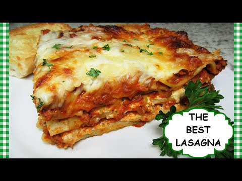 How To Make Homemade Lasagna From Scratch | The BEST Italian Christmas Lasagna Recipe