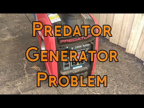 2000 Watt Predator Generator Problem - Solution, 3500 Watt Predator Generator!