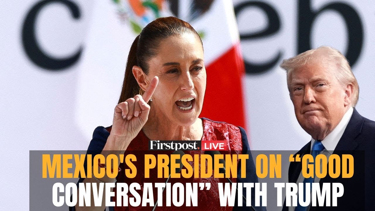 LIVE: Mexico President Sheinbaum Speaks at Presser After 'Good Conversation' With Trump | N18G