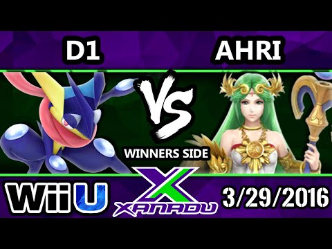 S@X 143 - D1 (Greninja) Vs. Ahri (Palutena) SSB4 Tournament - Smash Wii U - Smash 4