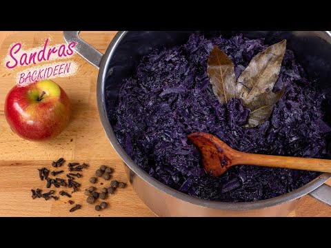 Rotkohl selber machen - Omas klassischer Apfelrotkohl | Rotkohl Rezept
