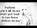 Lady GaGa - Fashion lyrics HD