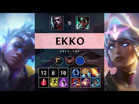 Ekko Top vs Karma - EUW Grandmaster Patch 25.05