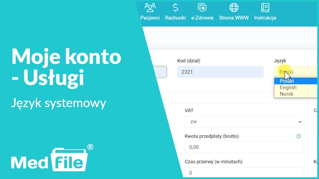 Dodaj język systemowy