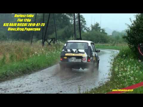 Dariusz Łaba Fiat 126p KJS RAJD BIECKI 2010-07-25 Biecz