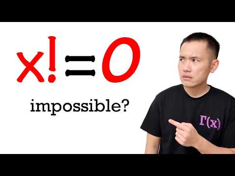 Can factorial ever be 0?