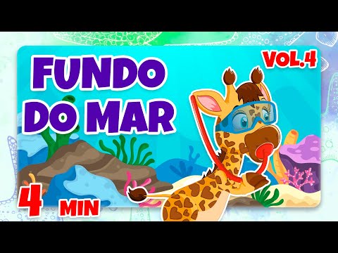 Fundo do Mar da Giramille Vol. 4 - Giramille 4 min | Desenho Animado Musical