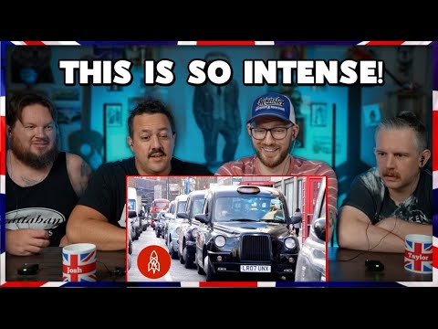 Americans React To "Cracking London’s Legendary Taxi Test" | WOW!
