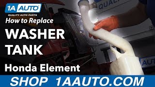How to Replace Washer Tank 03-11 Honda Element
