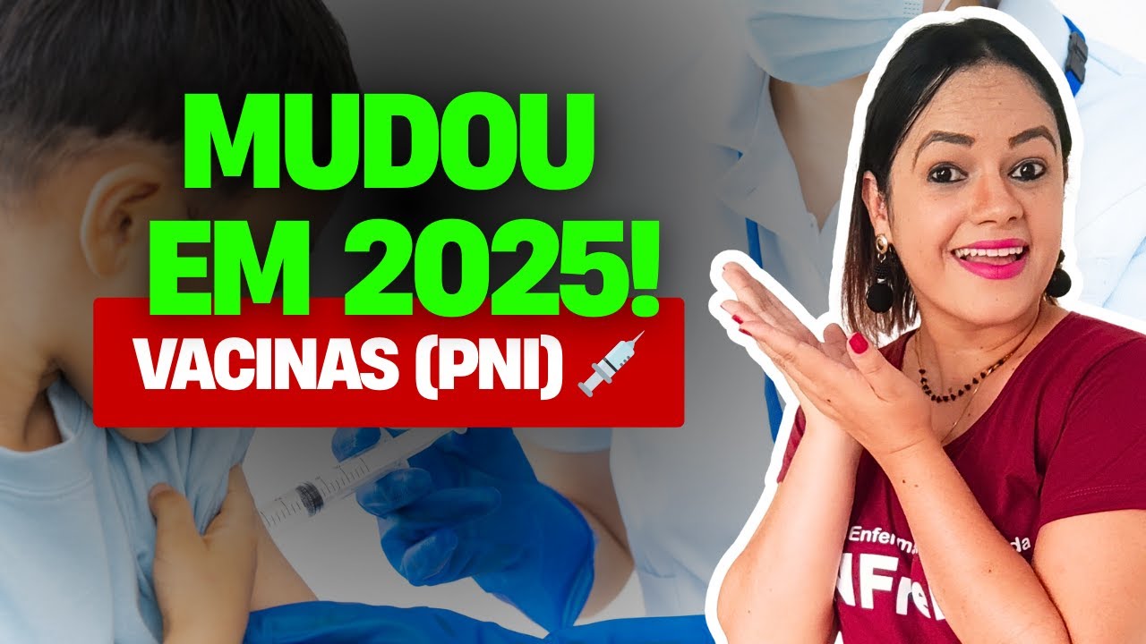 Calendário Nacional de Vacinação do Adolescente (2025) - AULA COMPLETA