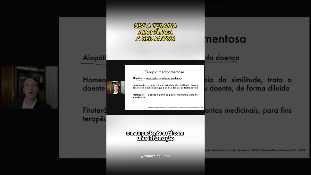 Use a terapia alopática a seu favor #Farmacologia