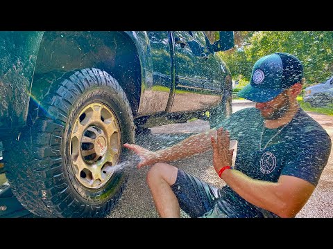 Filling My Truck Tires With Water