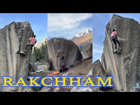 Bouldering in India - Rakchham 2023