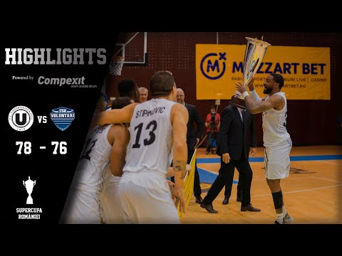 Highlights | SuperCupa🏆🇷🇴: U-BT Cluj-Napoca 78 - 76 CSO Voluntari