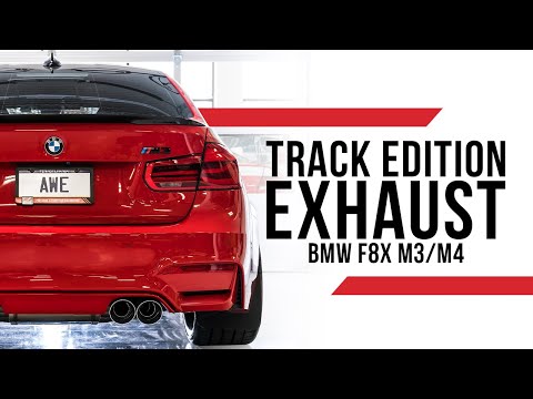 AWE Gen2 Track Edition Catback Exhaust for the BMW F8X M3/M4