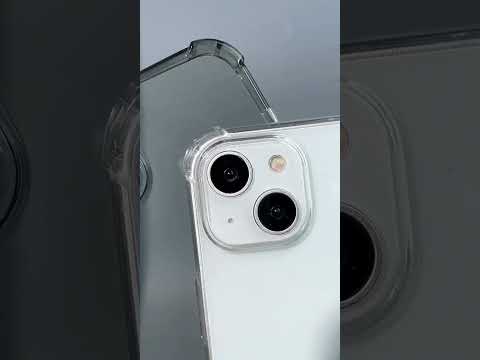 Чехол на iPhone 14 Plus прозрачный прозрачный с усиленными углами на телефон Айфон 14 Плюс - фото 1 - id-p2276092097