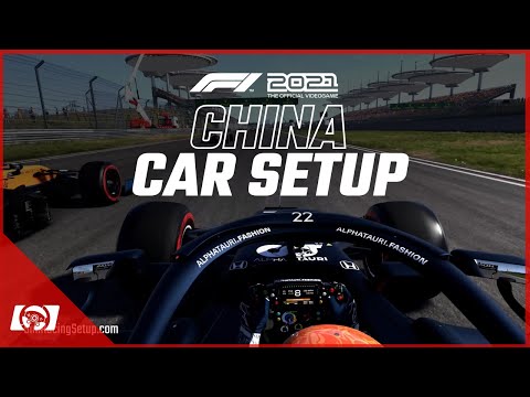 F1 2021 China Car Setup - Good Race/Career Mode Setup
