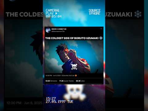 Next Generation Legends ❄️ Boruto vs Kawaki Coldest Fight 💀